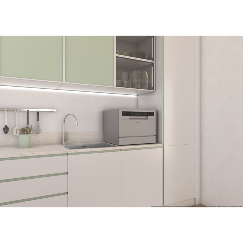 Lavavajillas compacto Candy CP6E51LS - 3