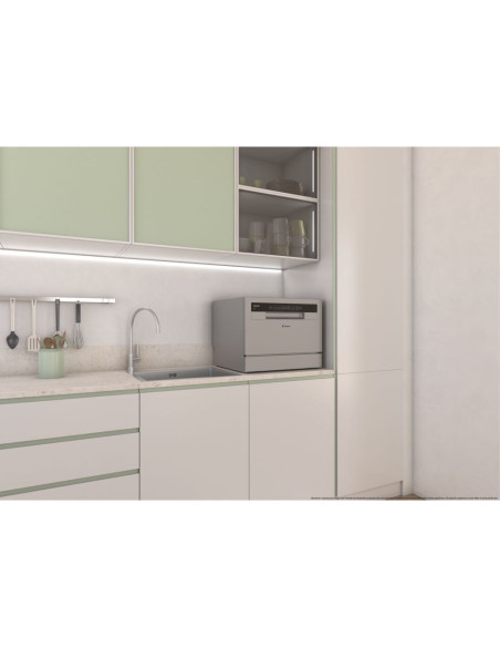 Lavavajillas compacto Candy CP6E51LS - 3