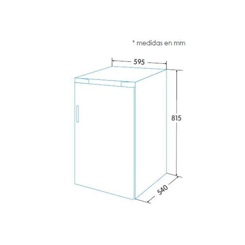 Frigorifico 1puerta INT Edesa EFS0513I - 2