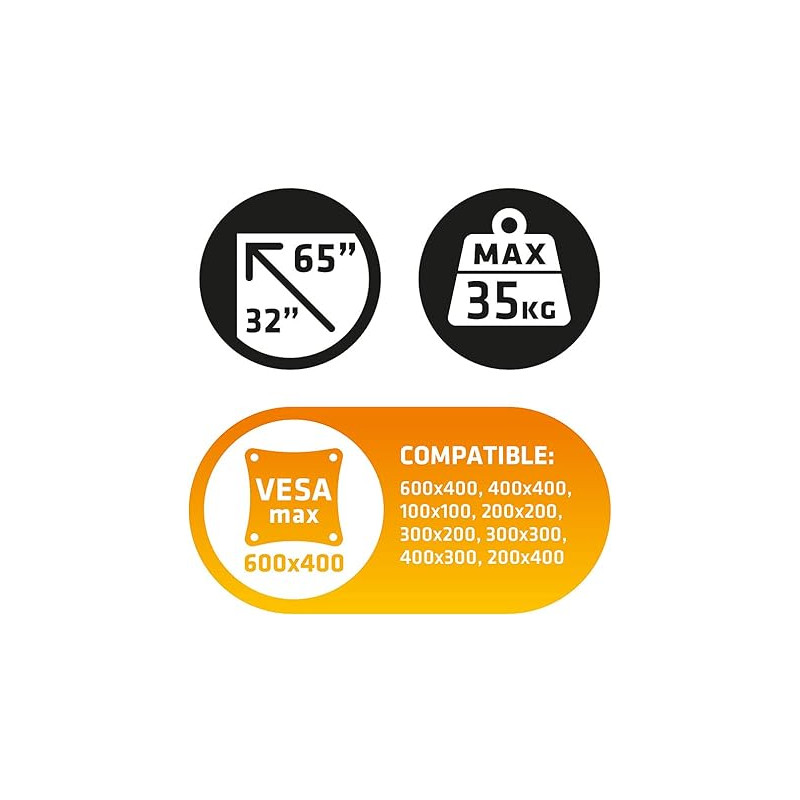 Soporte pared Tv Engel AC0571E - 3