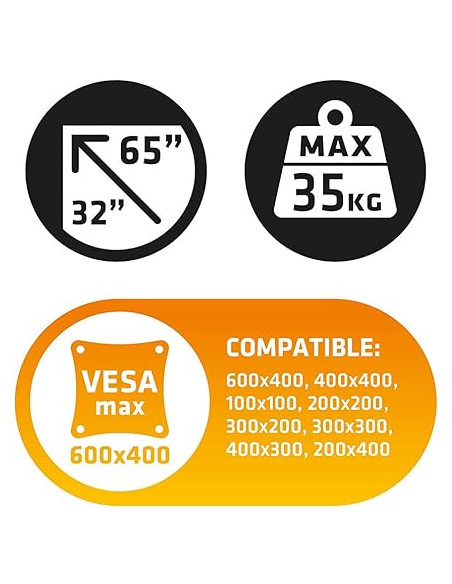 Soporte pared Tv Engel AC0571E - 3