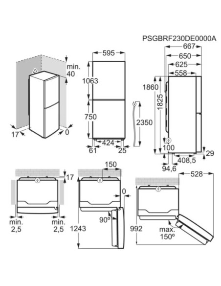 Combi NF Electrolux LNT5ME32W1 - 2 Combi NF Electrolux LNT5ME32W1 - 2