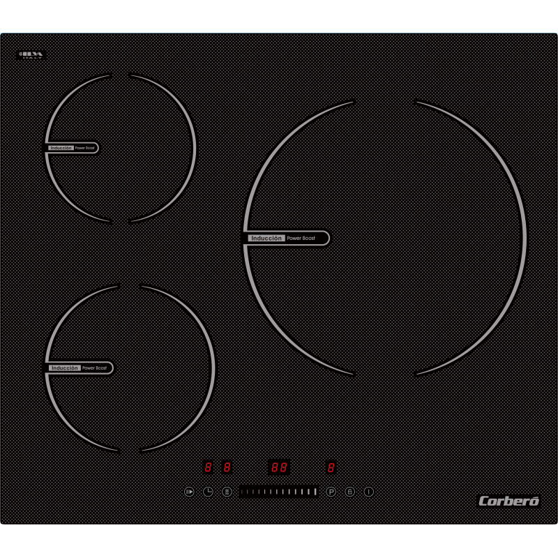 Vitroceramica induccion indep. Corbero CCIG9334 - 1