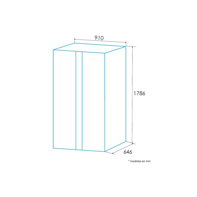 Frigo side by side Edesa ESS1832NFEXA - 3 Frigo side by side Edesa ESS1832NFEXA - 3