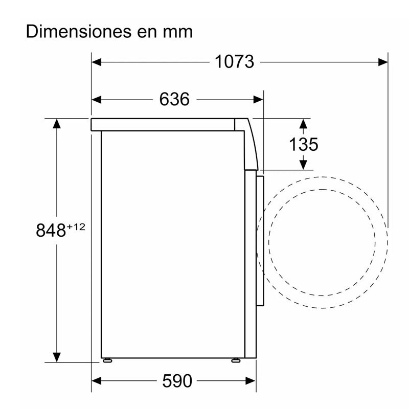Lavadora frontal Bosch WGG244ZRES - 2 Lavadora frontal Bosch WGG244ZRES - 2