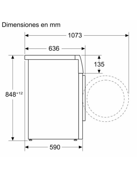 Lavadora frontal Siemens WG44G2F1ES - 2