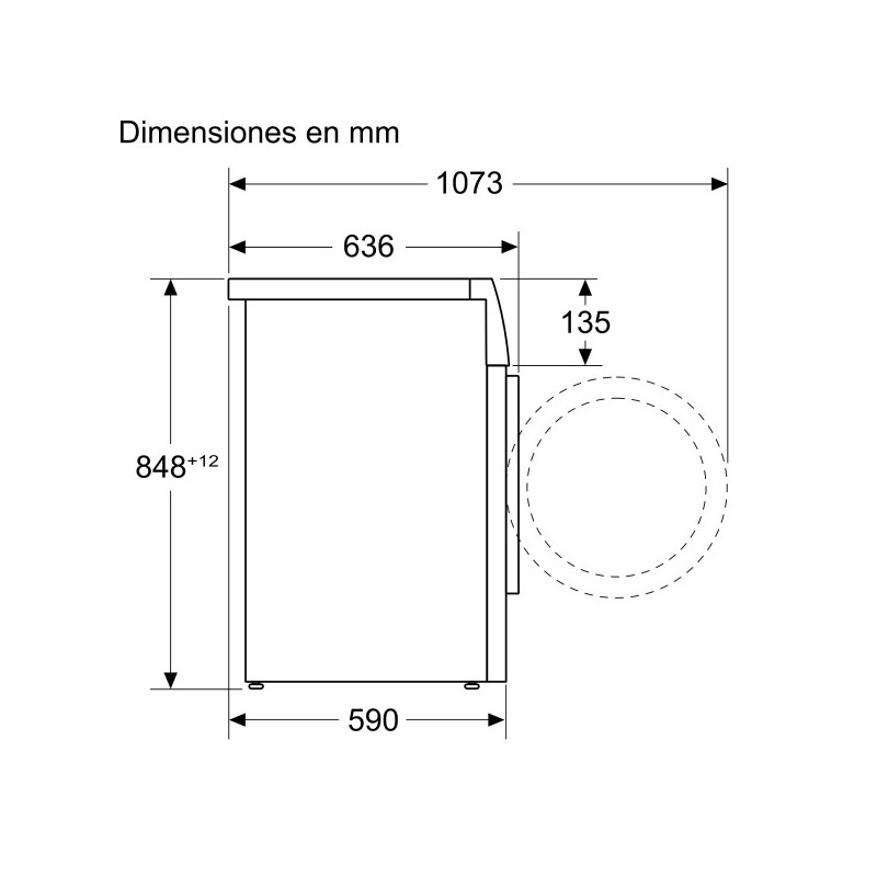 Lavadora frontal Siemens WG44G2ZAES - 3