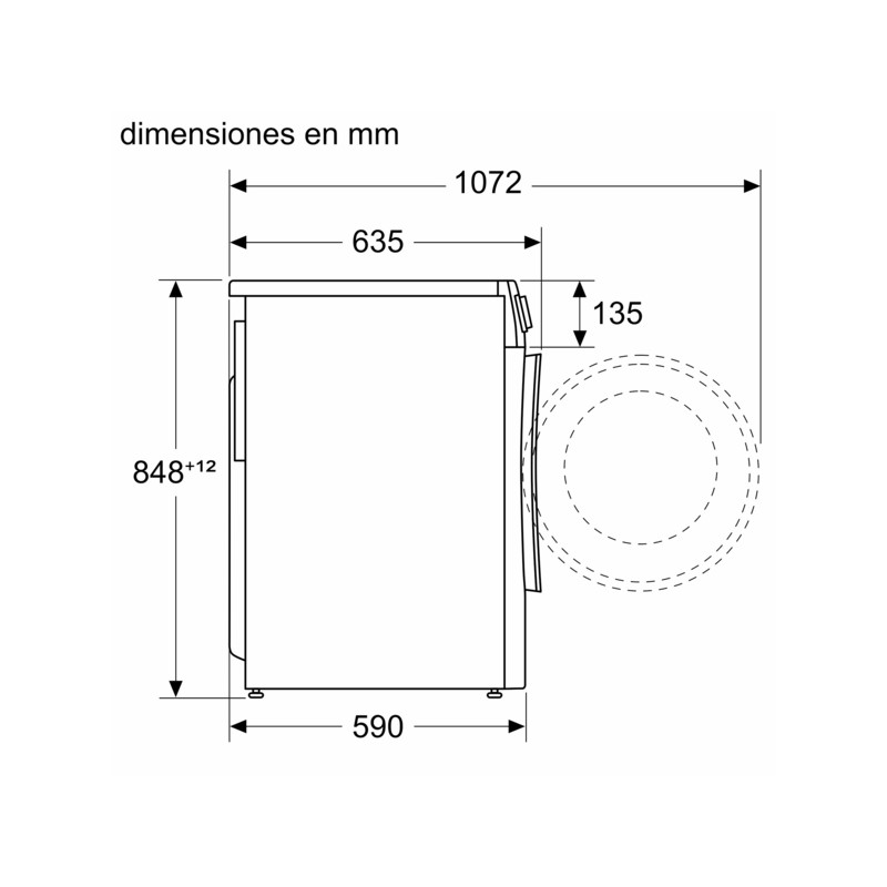 Lavasecadora Siemens WN44G2A0ES, Top - 3 Lavasecadora Siemens WN44G2A0ES, Top - 3