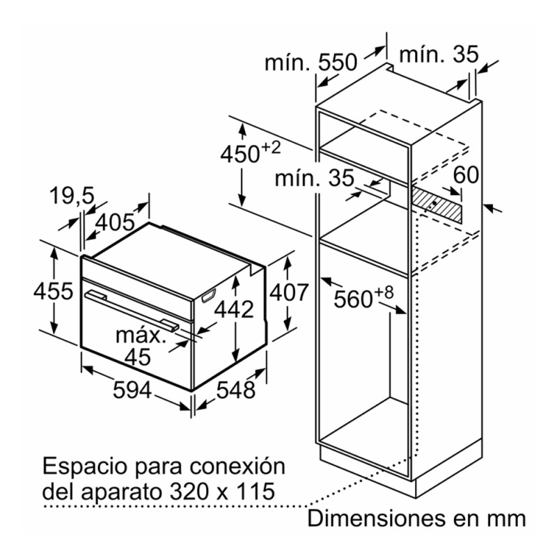 Horno compacto Siemens CB734G1B1 - 3 Horno compacto Siemens CB734G1B1 - 3