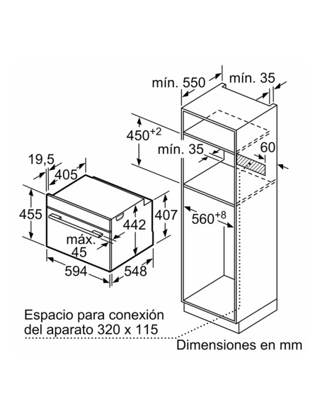 Horno compacto Siemens CB734G1B1 - 3 Horno compacto Siemens CB734G1B1 - 3