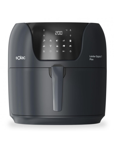 Freidora sin aceite Solac FA1800, Léviter Digital 7 Plus - 1