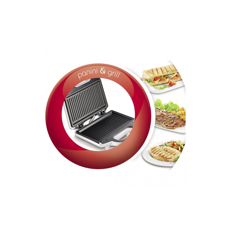 Sandwichera Moulinex SM156140, Ultracompact Panini & Grill - 4 Sandwichera Moulinex SM156140, Ultracompact Panini & Grill - 4