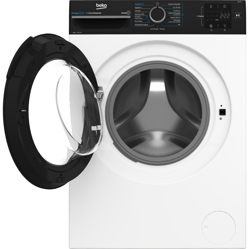 Lavadora frontal Beko BM3WFSU38213 - 3 Lavadora frontal Beko BM3WFSU38213 - 3