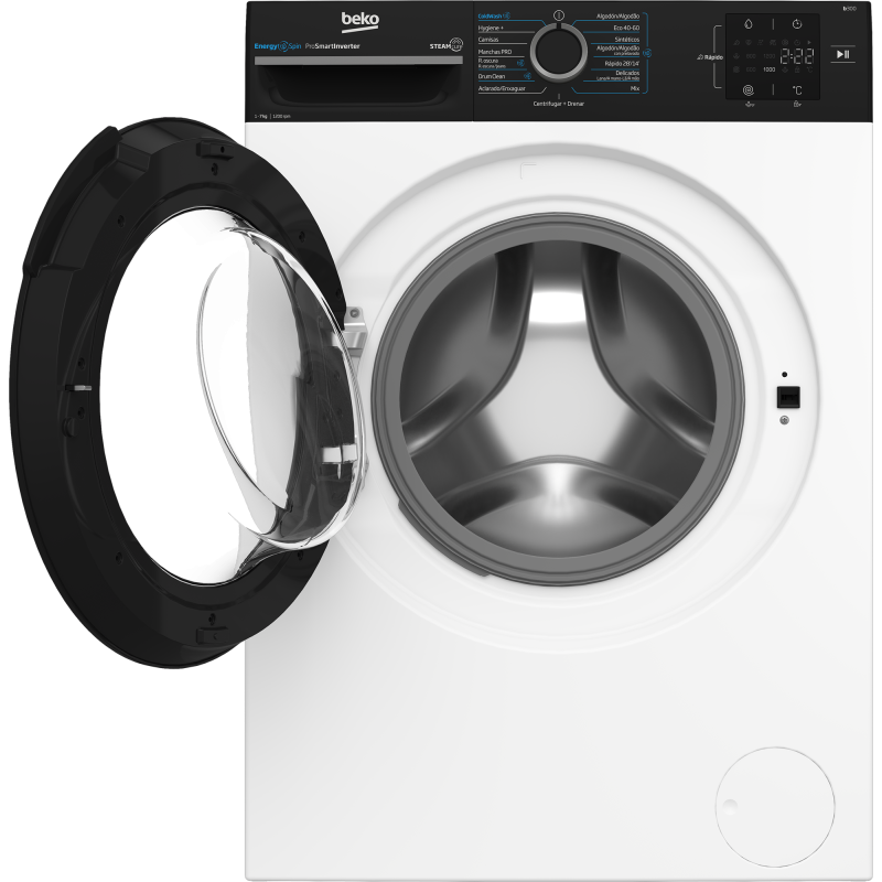Lavadora frontal Beko BM3WFU3721W - 3 Lavadora frontal Beko BM3WFU3721W - 3