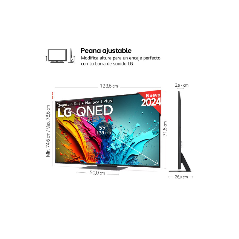 TV QNED LG 55QNED87T6B - 4 TV QNED LG 55QNED87T6B - 4