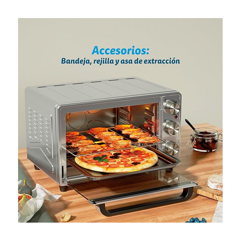 Mini Horno GRUNKEL HR23INOX - 3 Mini Horno GRUNKEL HR23INOX - 3