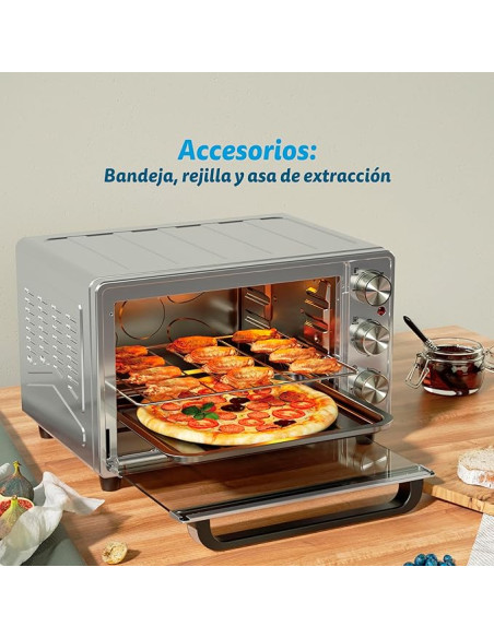 Mini Horno GRUNKEL HR23INOX - 3 Mini Horno GRUNKEL HR23INOX - 3