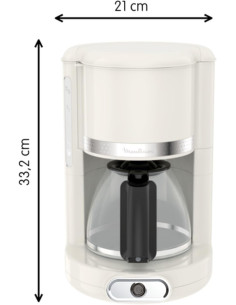 Cafetera Filtro Moulinex FG381A10 - 1