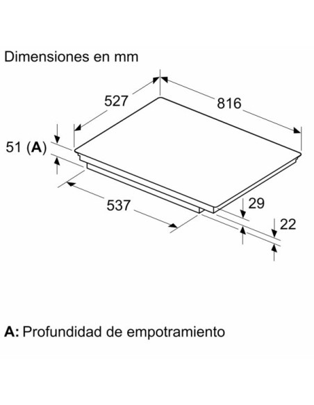 Vitroceramica Induccion indep. Bosch PIE875HC1E - 3 Vitroceramica Induccion indep. Bosch PIE875HC1E - 3