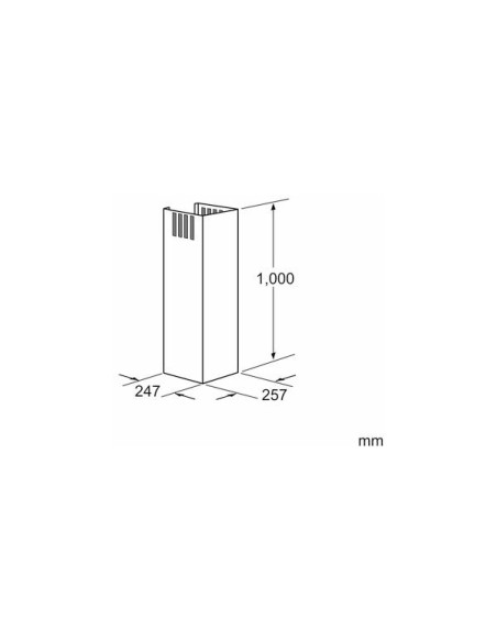 Accesorio conducto Balay LZ12250 - 2 Accesorio conducto Balay LZ12250 - 2