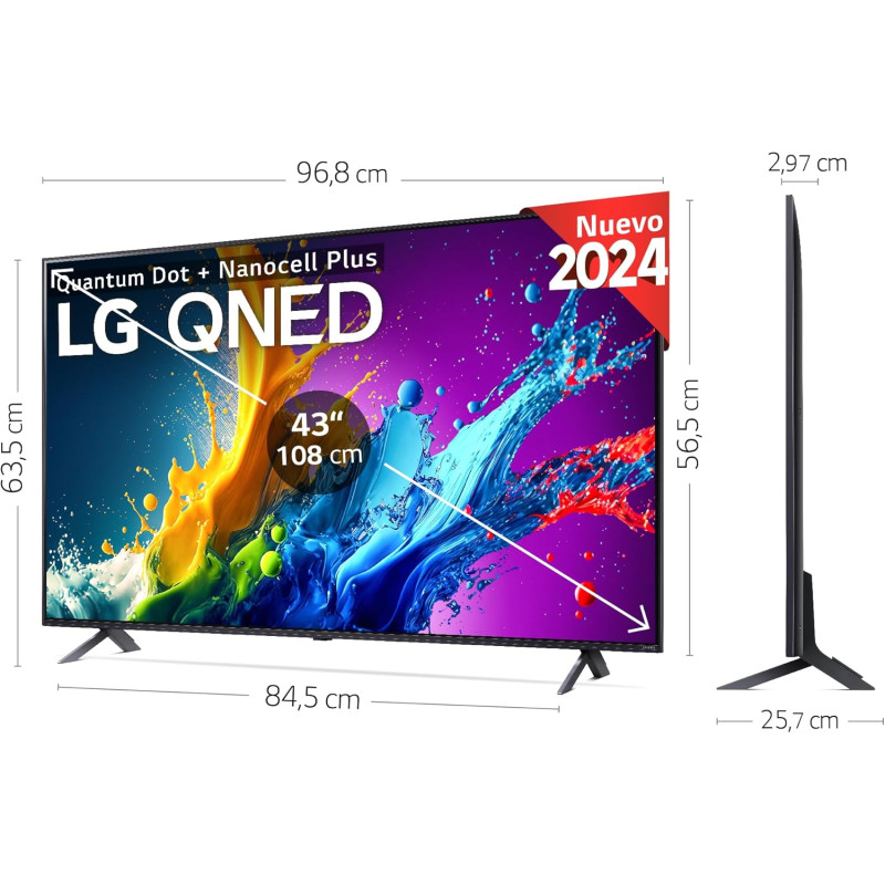 TV QNED LG 43QNED80T6A - 2 TV QNED LG 43QNED80T6A - 2
