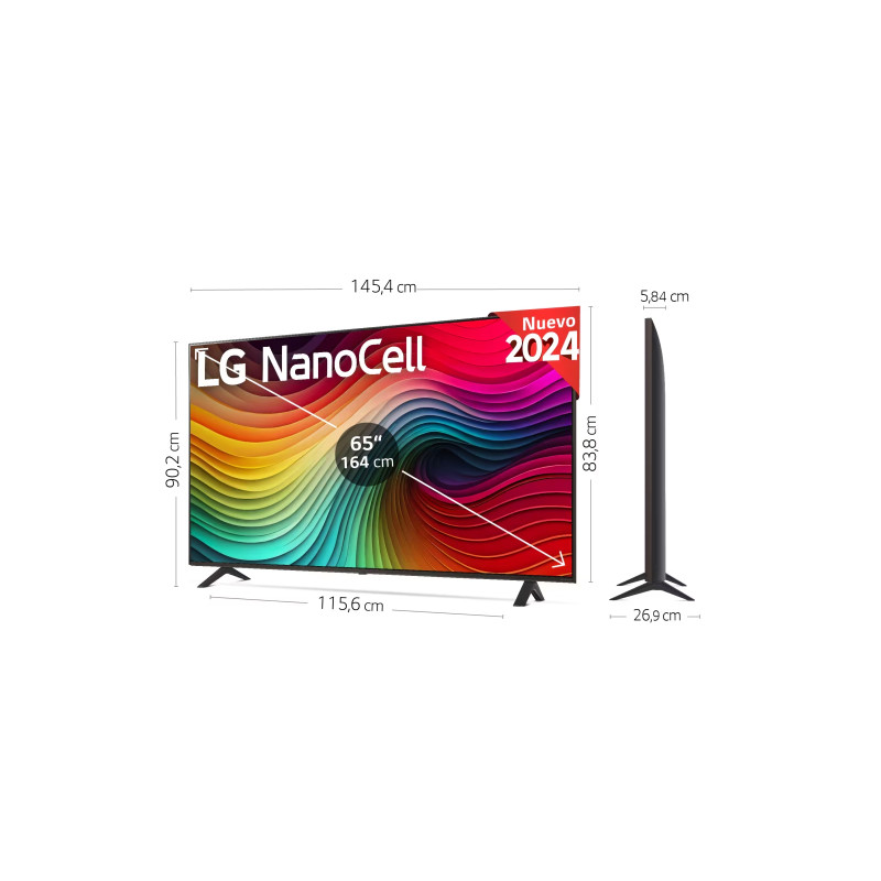 TV NANOCELL LG 75NANO82T6B - 2