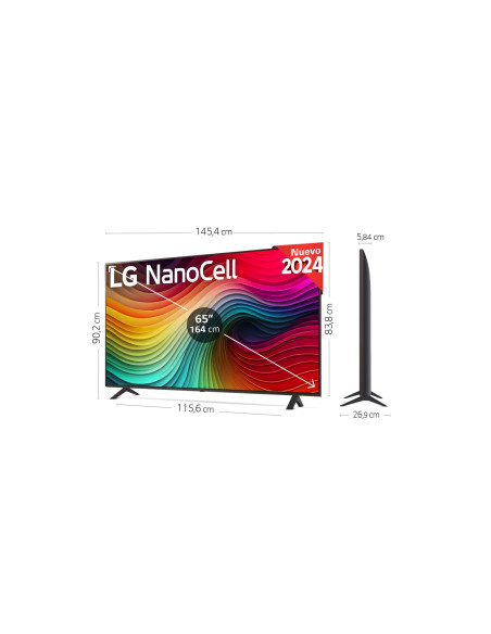 TV NANOCELL LG 75NANO82T6B - 2