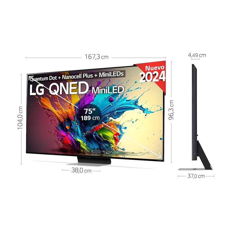 TV QNED LG 75QNED91T6A - 2 TV QNED LG 75QNED91T6A - 2