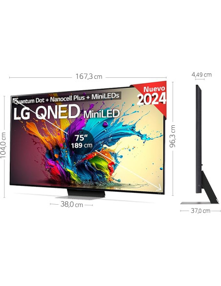 TV QNED LG 75QNED91T6A - 2 TV QNED LG 75QNED91T6A - 2