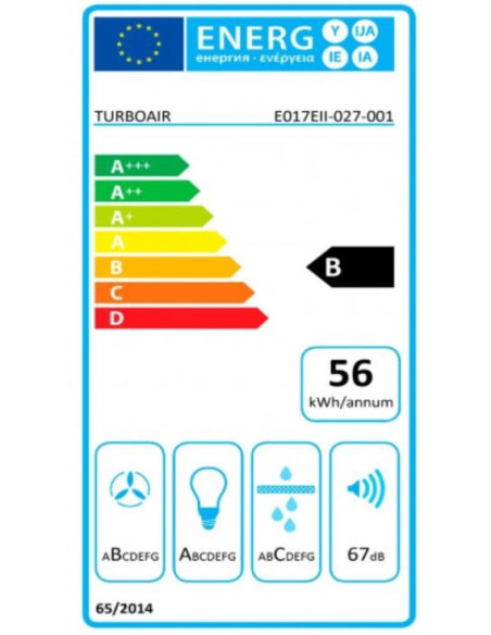Campana conv. Telescopica Turboair FUGACEIX/A/56 - [category]