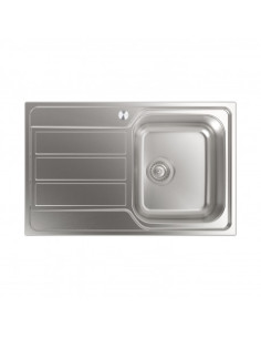 Fregadero inox Edesa VELETASE861C1EEI - 1