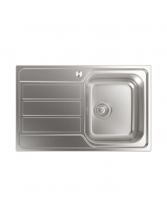 Fregadero inox Edesa VELETASE861C1EED - 1