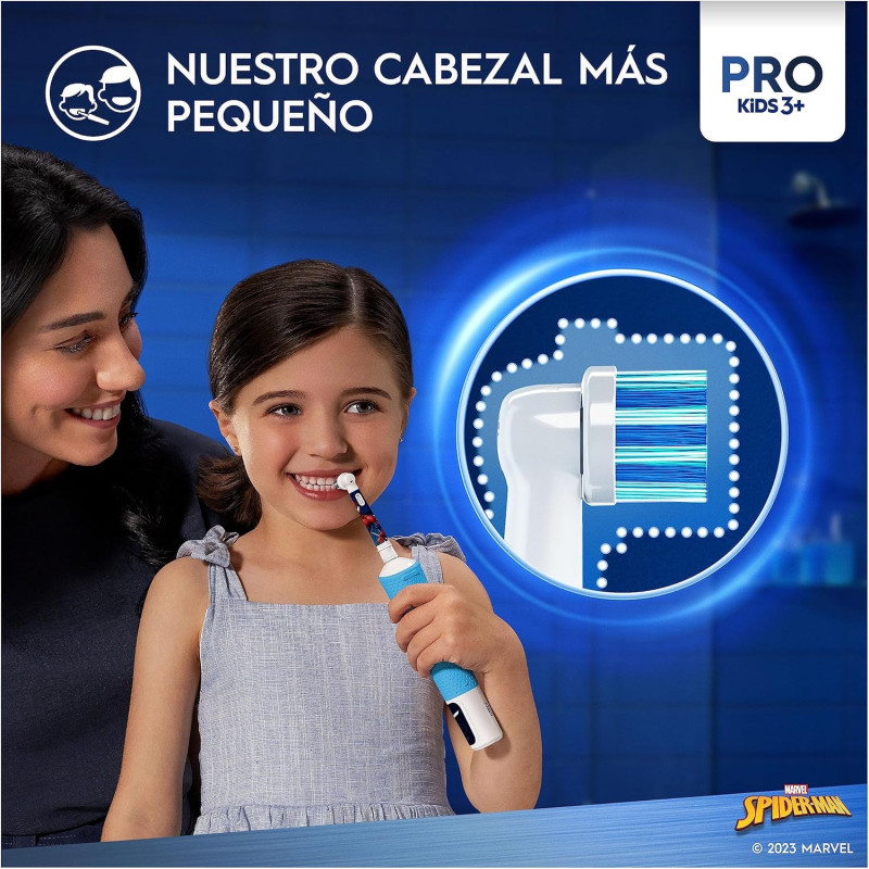 Cepillo dental Braun PROKIDSSPIDERMAN (73390) - 2 Cepillo dental Braun PROKIDSSPIDERMAN (73390) - 2