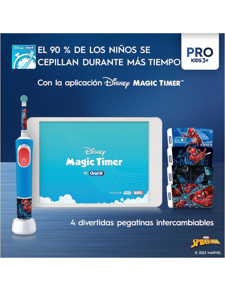 Cepillo dental Braun PROKIDSSPIDERMAN (73390) - 3 Cepillo dental Braun PROKIDSSPIDERMAN (73390) - 3