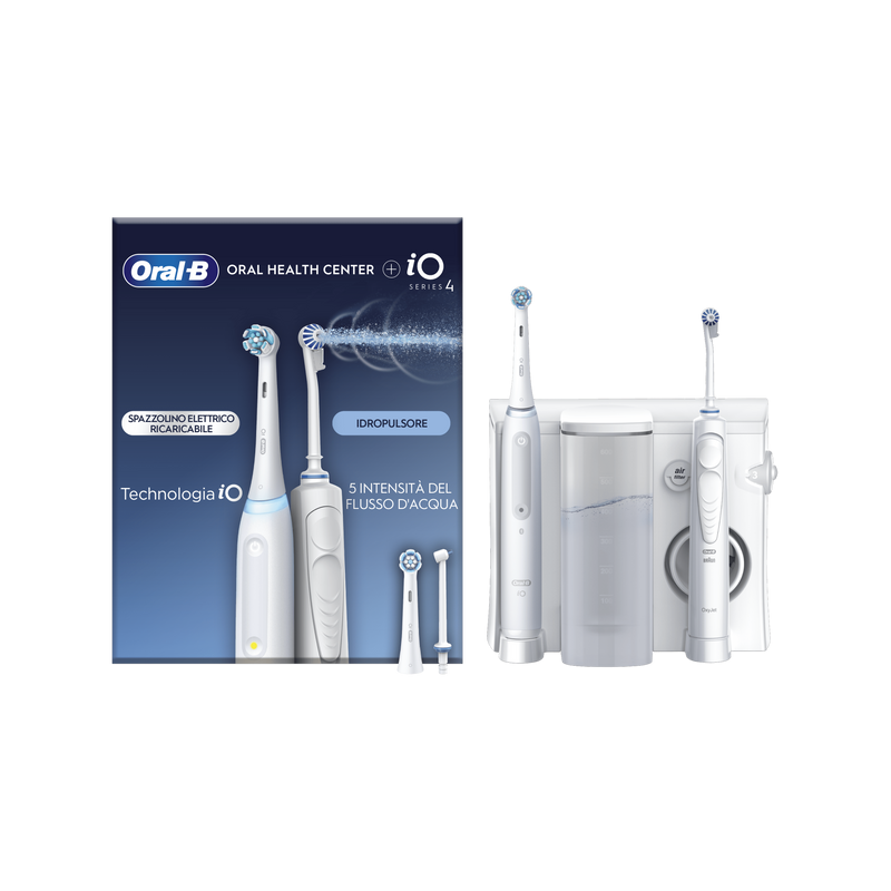 Centro dental electrico Braun IO4BLANCOOXYJET (41068)