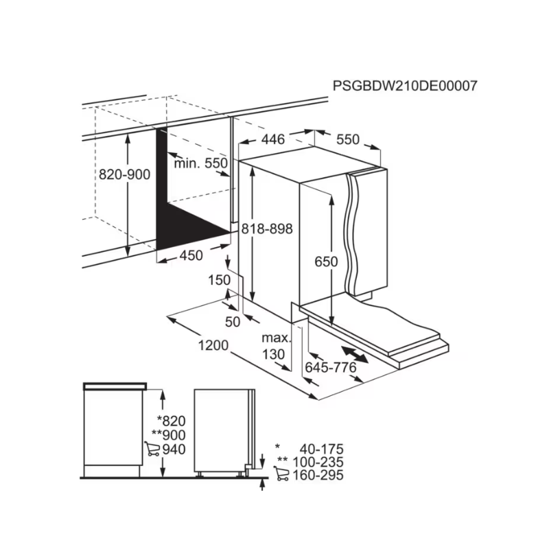 Lavavajillas 45 INT Electrolux EEG62310L - [category]