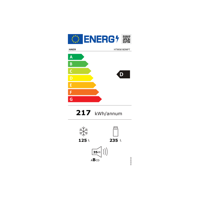 Combi NF Haier HTW5618DNPT - 17