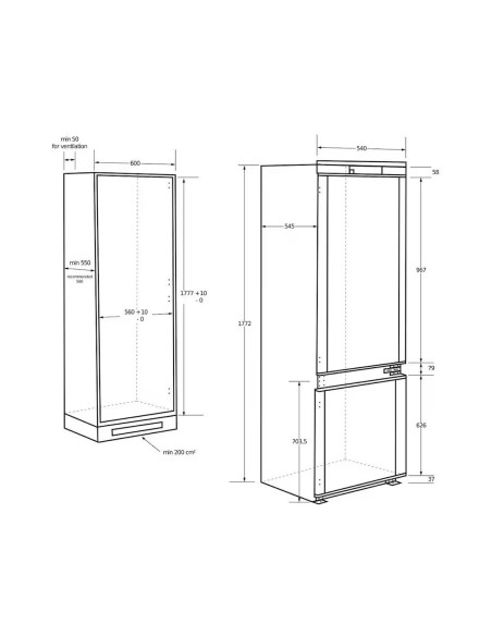 Combi NF INT Haier HBW5518D - [category]