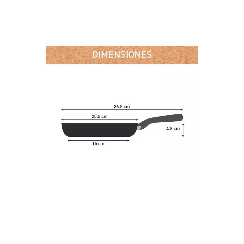 Sarten Tefal C4240253 Renew On, 20 cm - [category]