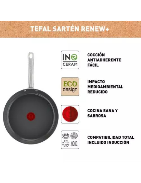 Sarten Tefal C4240653 Renew On, 26 cm - [category]