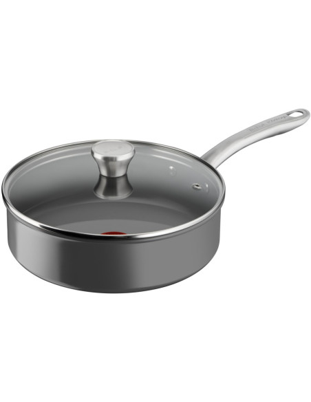 Sarten Guisera Tefal C4243253 Renew On, 24 cm + tapa vidrio - [category]