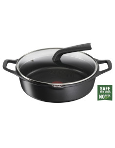 Cacerola Tefal Robusto E24972A, 28 cm + tapa vidrio - [category]