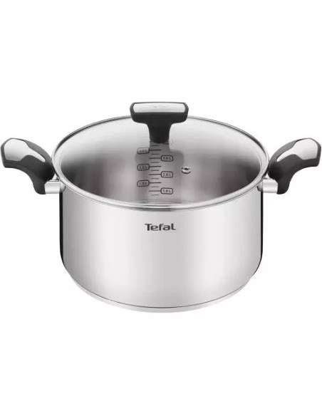 Cacerola Tefal Emotion E3014604, 24 cm. + tapa vidrio - [category]