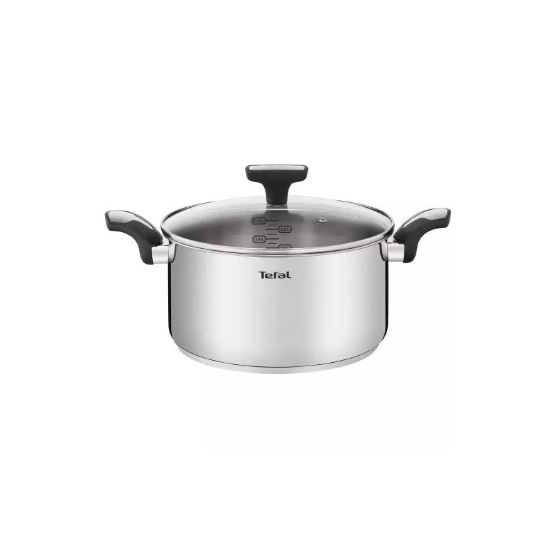 Cacerola Tefal Emotion E3014604, 24 cm. + tapa vidrio - [category]
