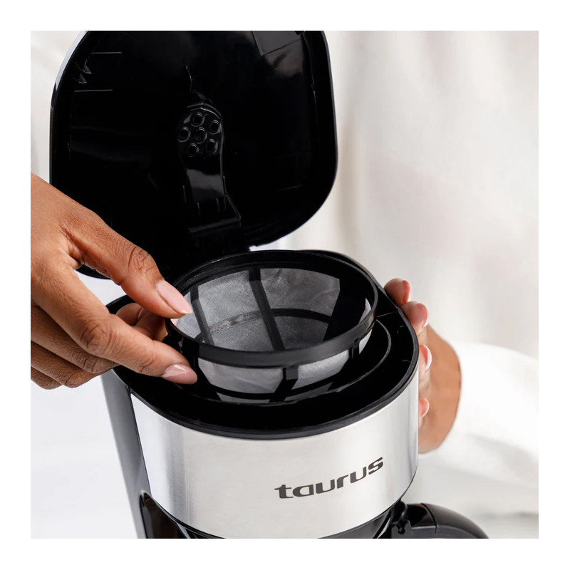 Cafetera goteo Taurus Verona 6 inox - 6