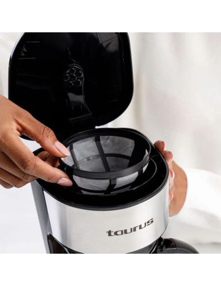 Cafetera goteo Taurus Verona 6 inox - 6