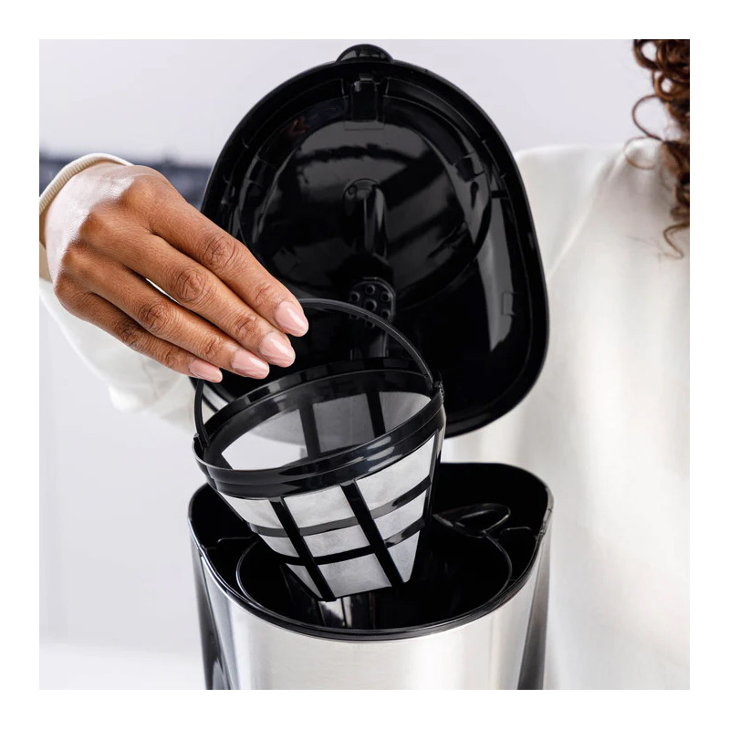 Cafetera goteo Taurus Verona 12 inox - 6