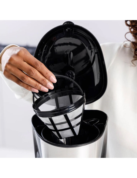 Cafetera goteo Taurus Verona 12 inox - 6