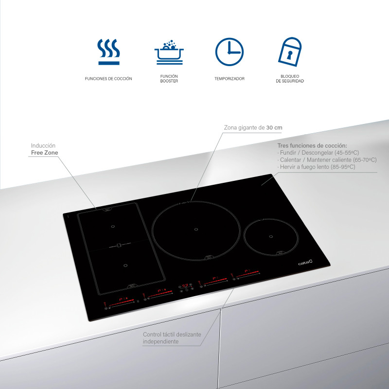 Vitroceramica induccion indep. Cata...