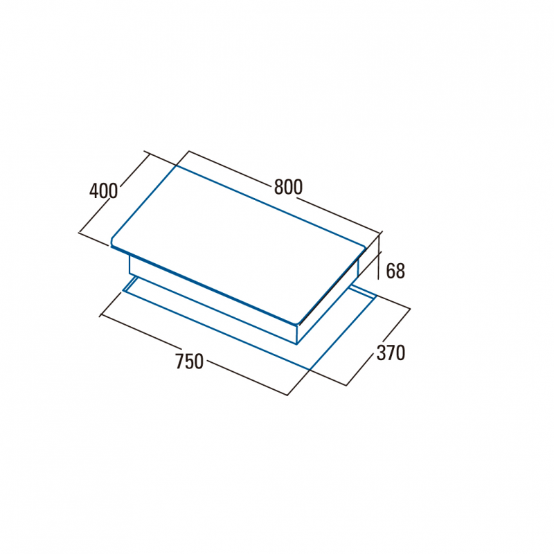 Vitroceramica induccion Cata IB853BK